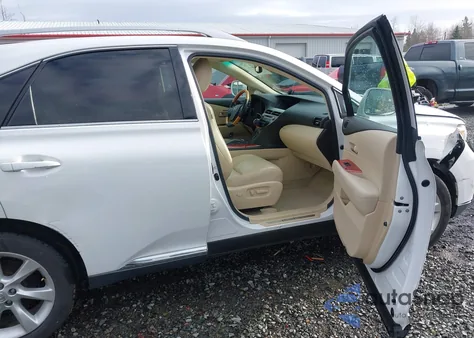 2010 Lexus Rx 350 from USA, damaged, VIN 2T2BK1BA7AC050802